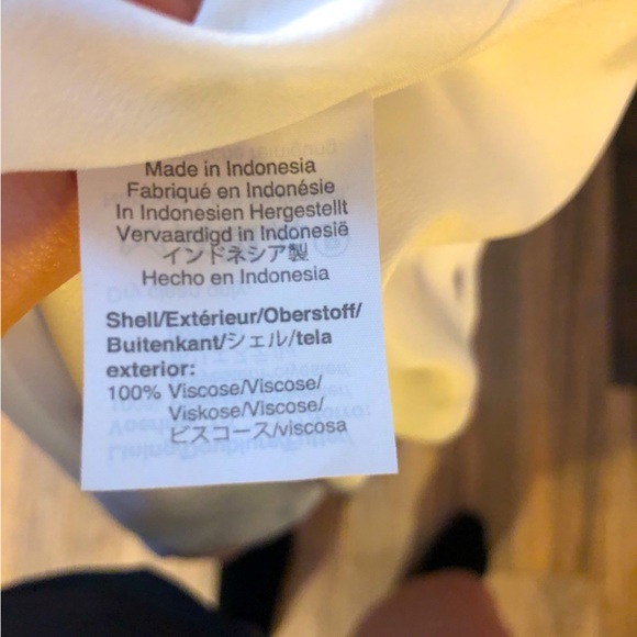 J.Crew White+Black Polka Dot Short Sleeve Faux Wrap Midi Dress - Picture 14 of 16